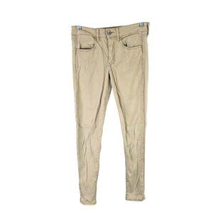 Womens American Eagle Tan Super Stretch Jegging Cotton Blend Size 6